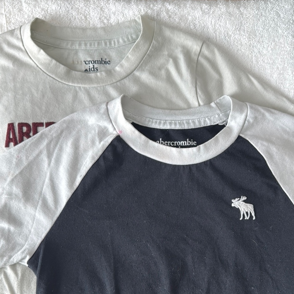 Abercrombie Kids T-Shirts - White and Black